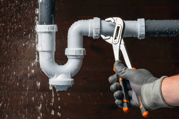 Professional Leak Detection technician working in Central City, IL